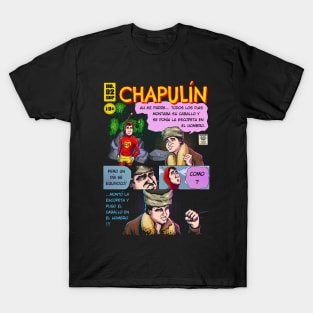 El Chapulín Colorado y el dueño de la cabaña ES T-Shirt